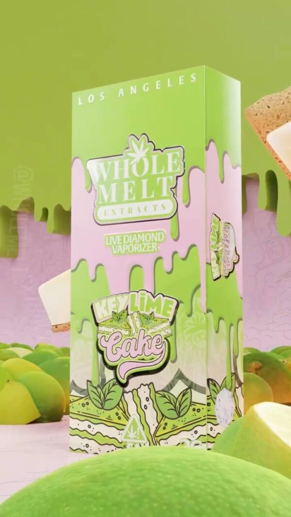 Whole Melt Extracts Key Lime Cake